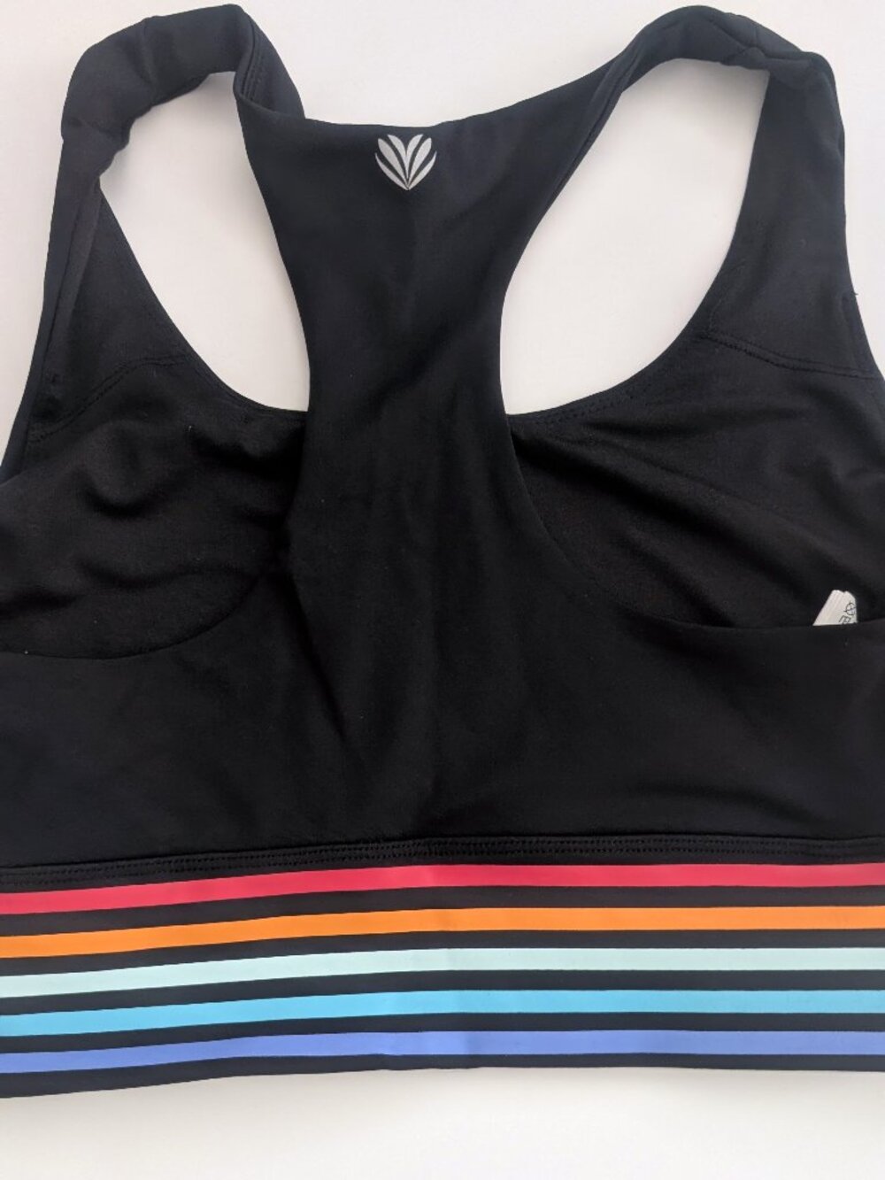 Forever 21 Black with Multi Sports Bra